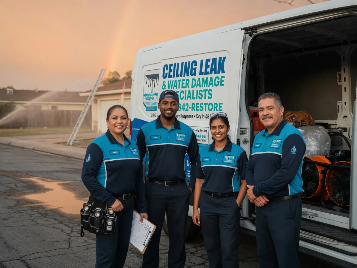 Ceiling Leak Cleanup company in Hoytville, OH